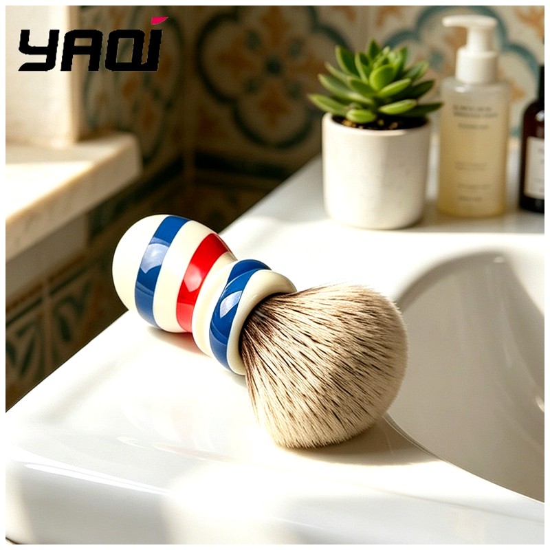 Men'S Grooming Hairstyles - Brocha de afeitar estilo Yaqi Barber