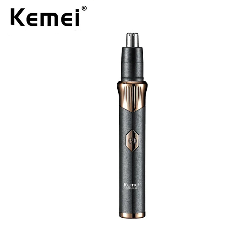Nose Trimmer - Kemei-recortador de pelo eléctrico recargable para