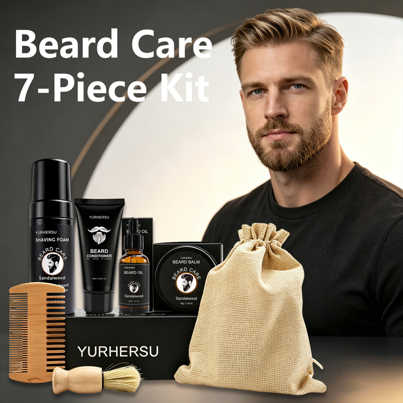 Beard Oil - Kit de cuidado de la barba,