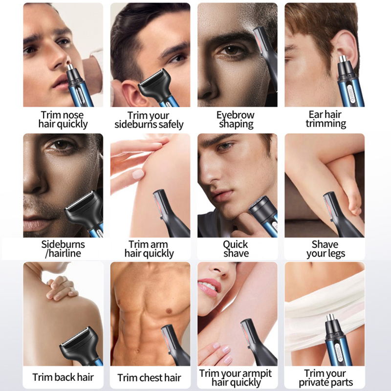 Maquinilla eléctrica para cort - Nose Trimmer reseña y precio