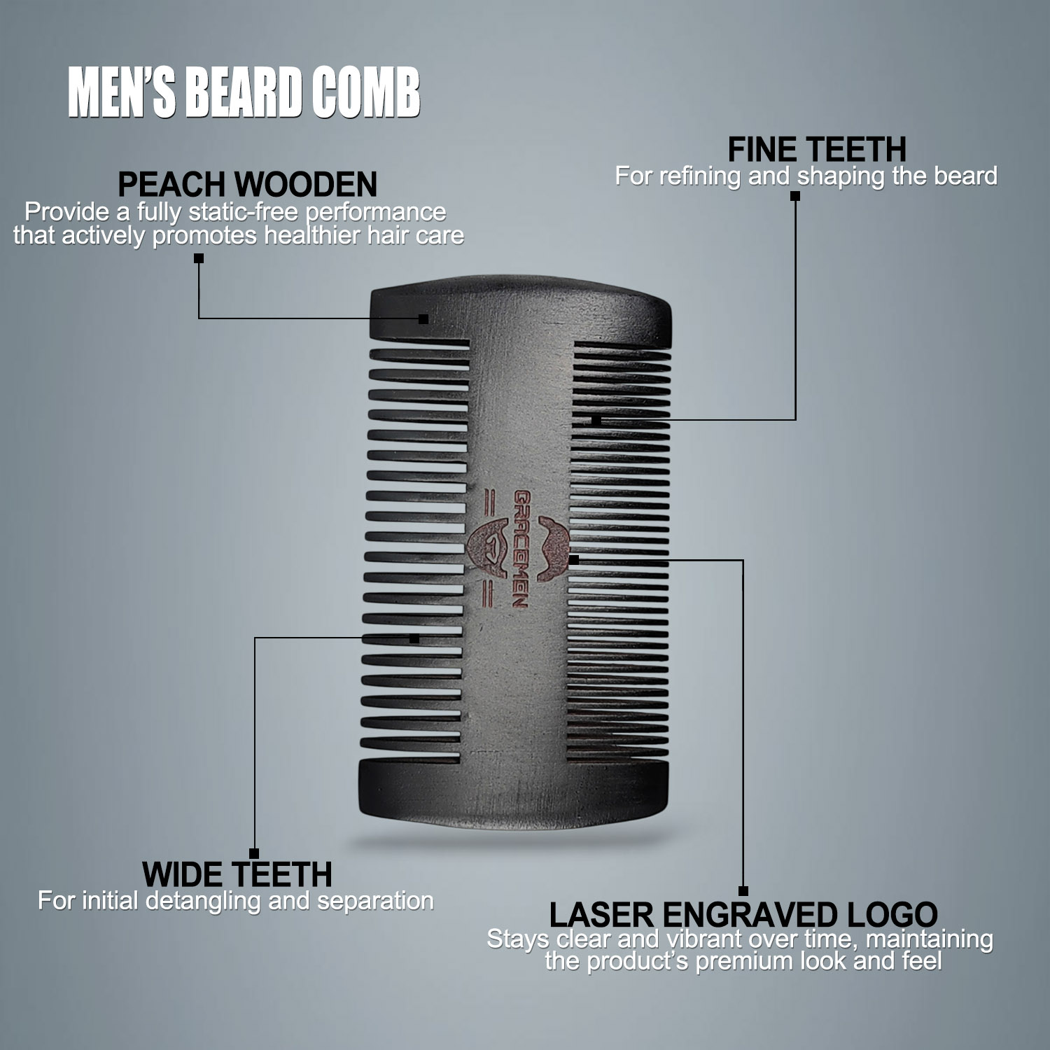 Kit de Barba Gracemen - Set de - Mens Grooming Travel Kit reseña y precio
