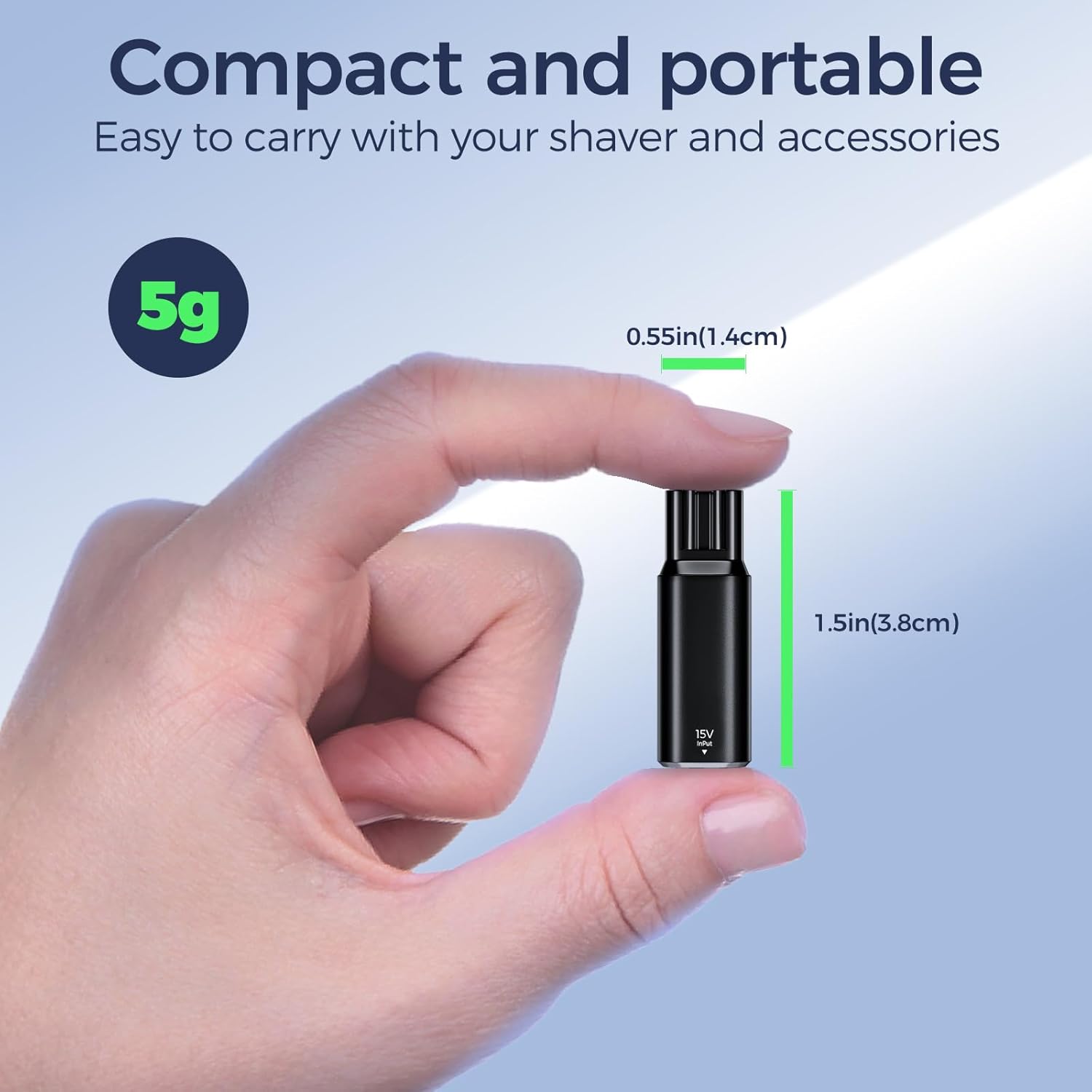 Adaptador de Carga Tipo C de 1 - Electric Shaver Rotary reseña y precio