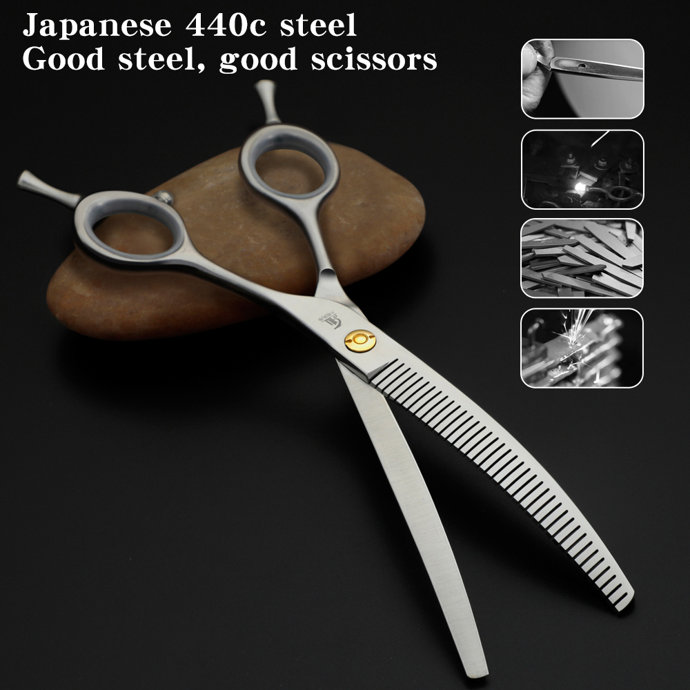 Tijeras de púas curvas para el - Grooming Scissors reseña y precio