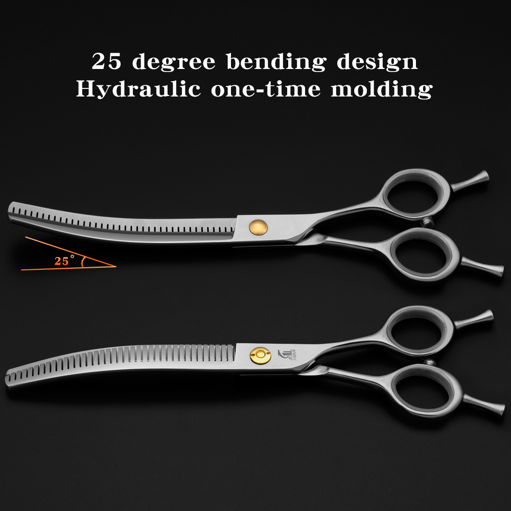Tijeras de púas curvas para el - Grooming Scissors reseña y precio
