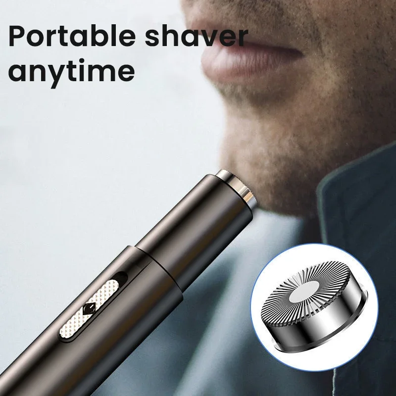 Recortador de vello nasal eléc - Nose Trimmer reseña y precio
