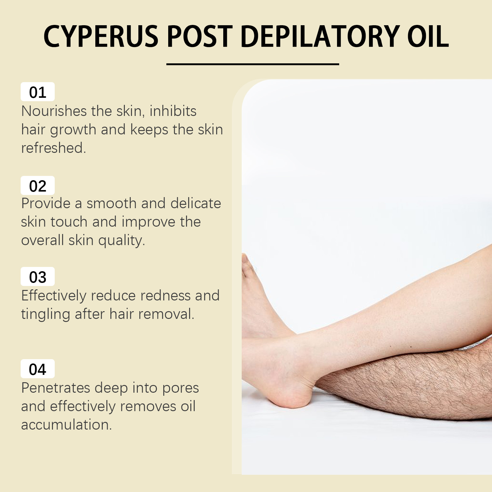 Aceite de Cyperus Rotundus Oce - Shaving Cream reseña y precio