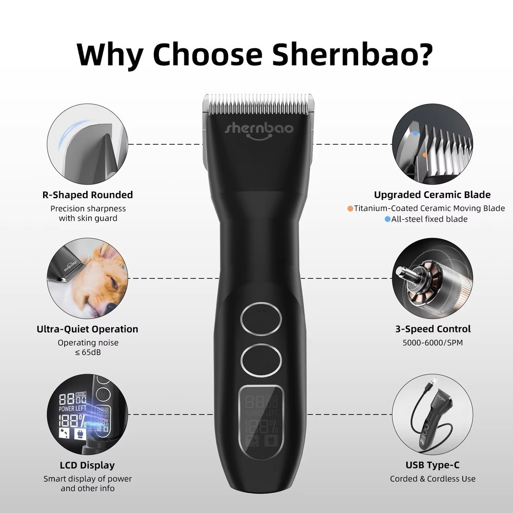 Cortadora de Pelo para Mascota - Hair Clipper reseña y precio