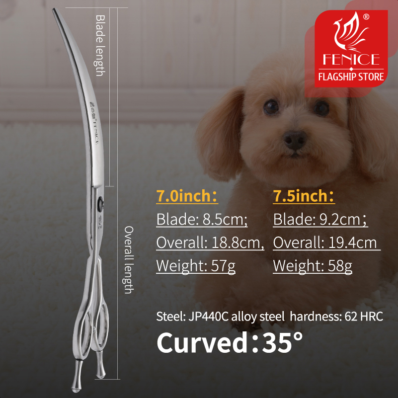 Fenice-Tijeras profesionales d - Grooming Scissors reseña y precio