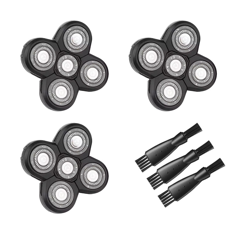 Cabezal giratorio de 5 cuchill - Electric Razor reseña y precio