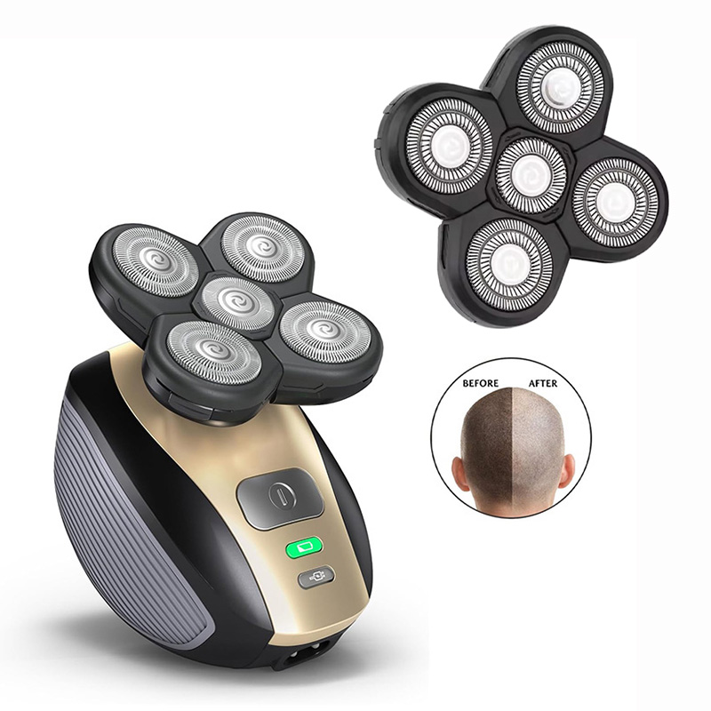 Cabezal giratorio de 5 cuchill - Electric Razor reseña y precio