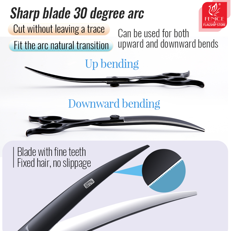 Tijeras Profesionales Fenice d - Grooming Scissors reseña y precio