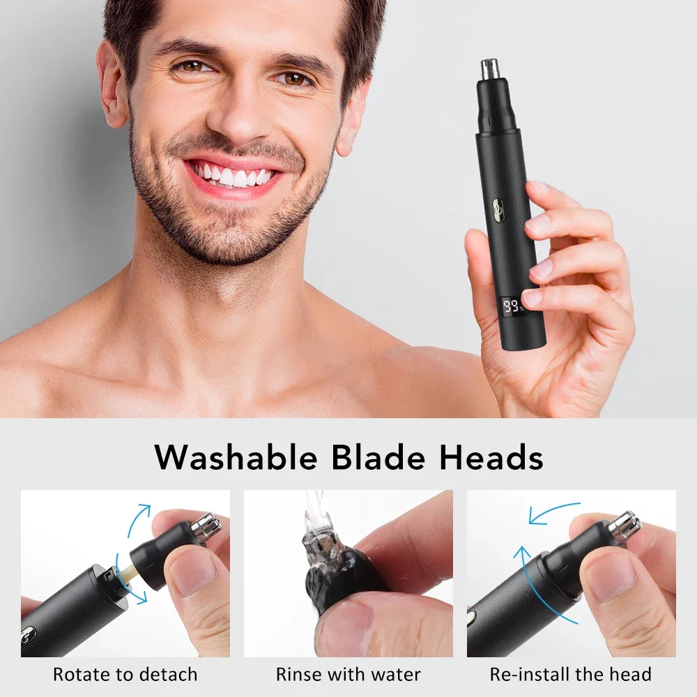 Recortadora de Vello Nasal par - Mens Grooming Travel Kit reseña y precio