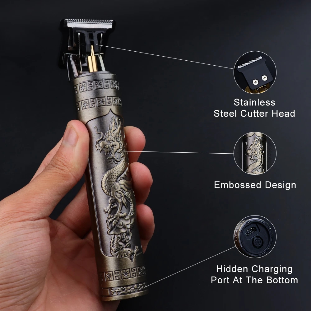 Máquina de cortar pelo inalámb - Electric Shaver Rotary reseña y precio
