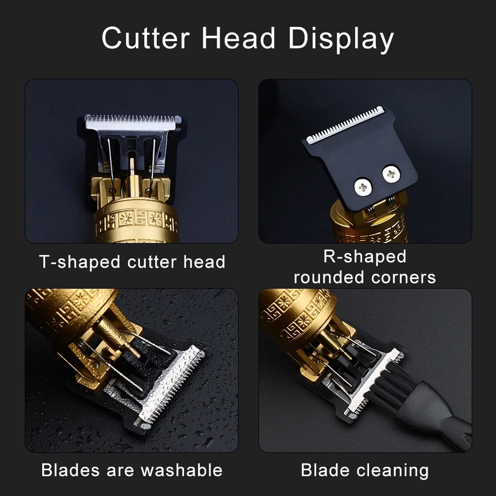 Máquina de cortar pelo inalámb - Electric Shaver Rotary reseña y precio