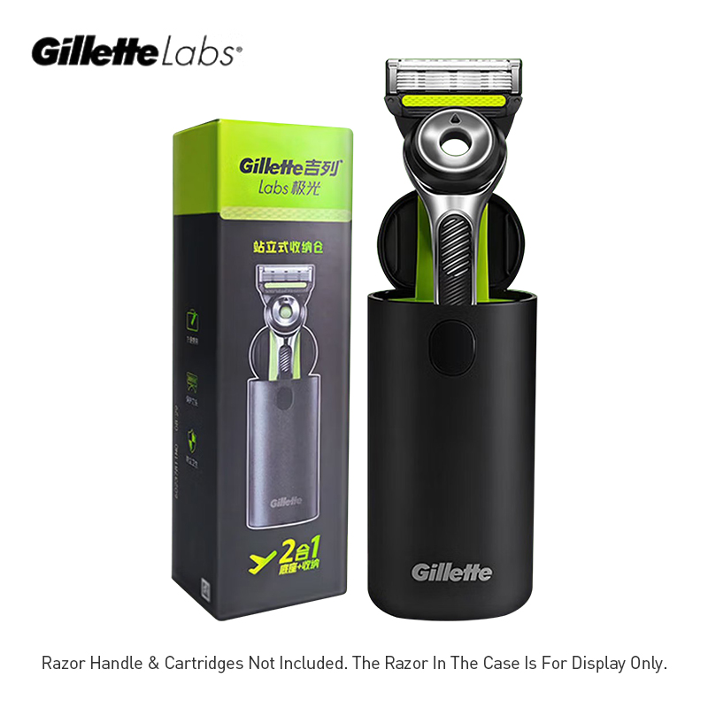 Caja de afeitar Gillette Labs  - Aftershave reseña y precio