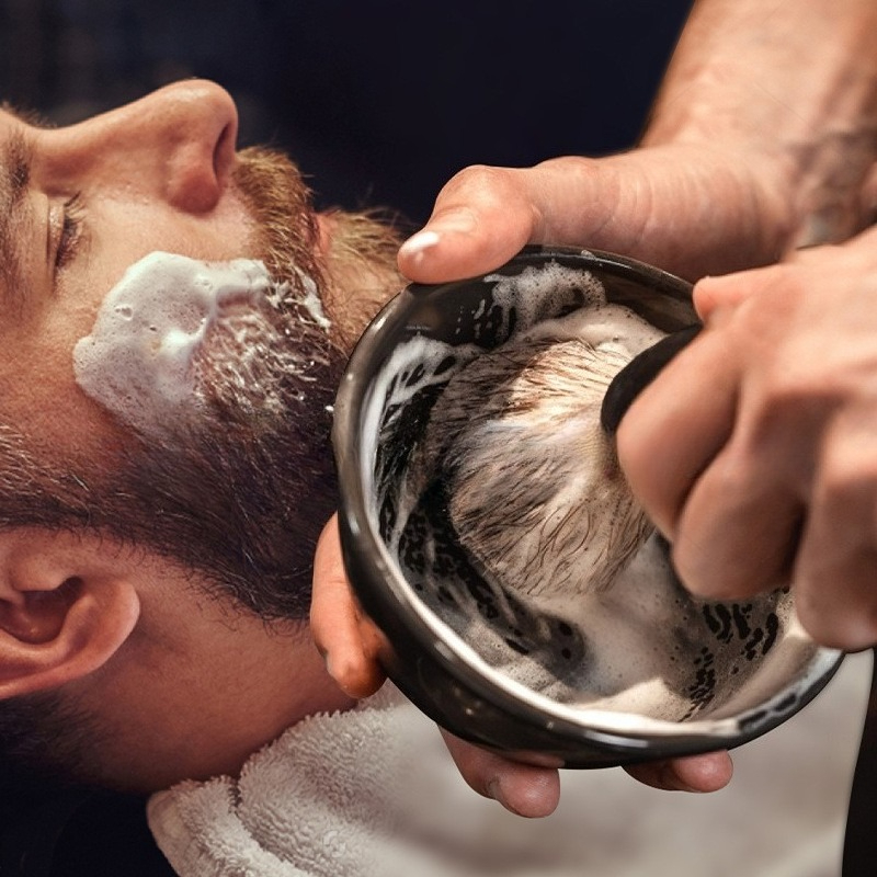 Kit de brocha para afeitar, he - Mens Grooming Travel Kit reseña y precio