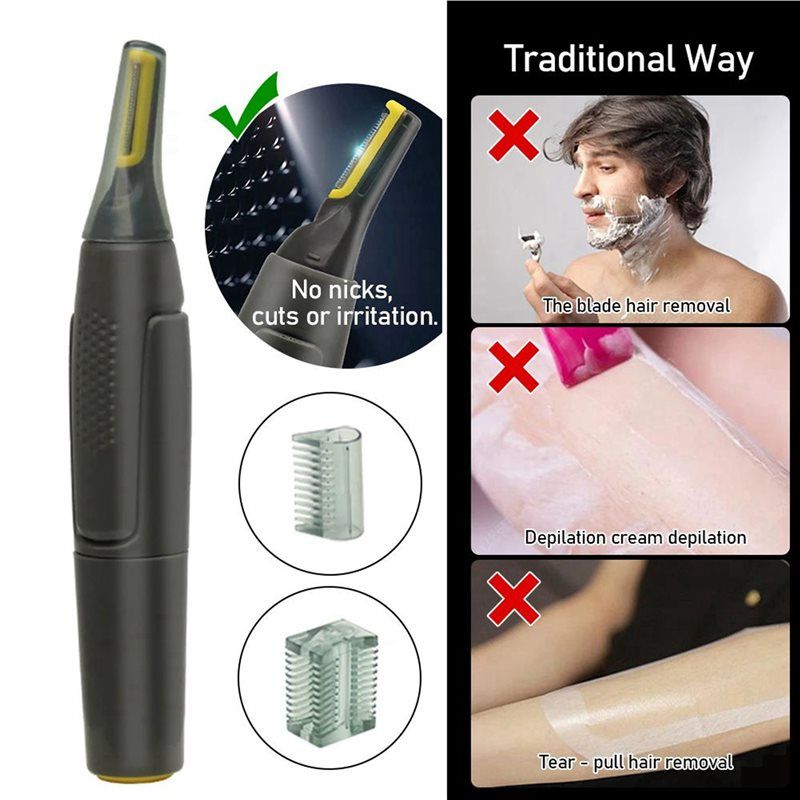【PASSIONE】2 cortapelos eléctri - Nose Trimmer reseña y precio