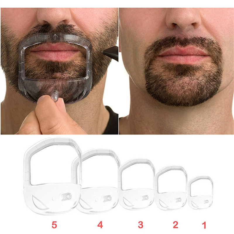5 unids/set moldeador de barba - Grooming Kit reseña y precio